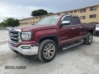 2017 GMC Sierra 1500 SLT with VIN 1GTR1NEC1HZ171321, listed as a Copart auction lot 62817605 with 18,928 mi miles and Salvage title. Bid and sale history available at DreamBid. Image 1.