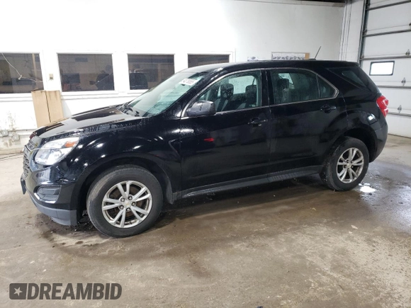 2017 Chevrolet Equinox LS with VIN 2GNFLEEK5H6334687, listed as a Copart auction lot 54076555 with 133,658 mi miles and Clean Title. Bid and sale history available at carsss.com. Image 1.