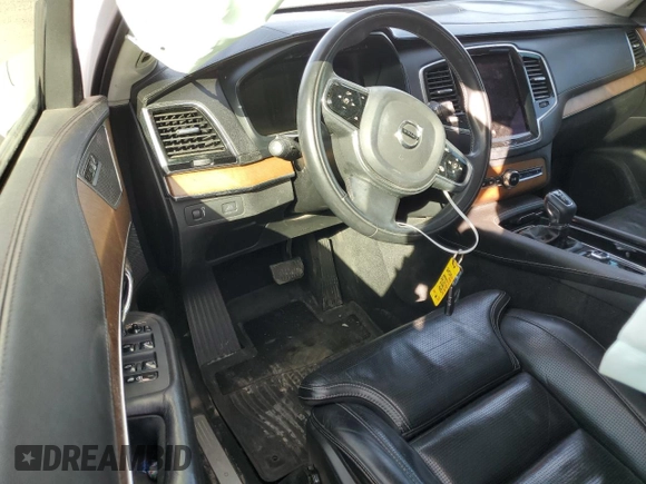 2016 Volvo XC90 T6 Inscription with VIN YV4A22PL6G1052695, listed as a Copart auction lot 82426454 with 0 mi miles and Salvage Title. Bid and sale history available at carsss.com. Image 8.