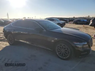 2021 Genesis G80 2.5T with VIN KMTGB4SC9MU046689, listed as a Copart auction lot 87193614 with 41,508 mi miles and Salvage Title. Bid and sale history available at DreamBid. Image 4.