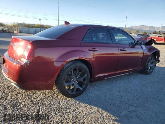 2022 Chrysler 300 Touring L with VIN 2C3CCADG2NH205389, listed as a Copart auction lot 87393514 with 14,948 mi miles and Salvage Title. Bid and sale history available at carsss.com. Image 3.