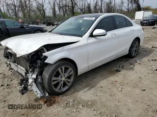 2015 Mercedes-Benz C-Class C 300 Luxury with VIN 55SWF4KB3FU002655, listed as a Copart auction lot 51310895 with 123,569 mi miles and Clean Title. Bid and sale history available at carsss.com. Image 1.