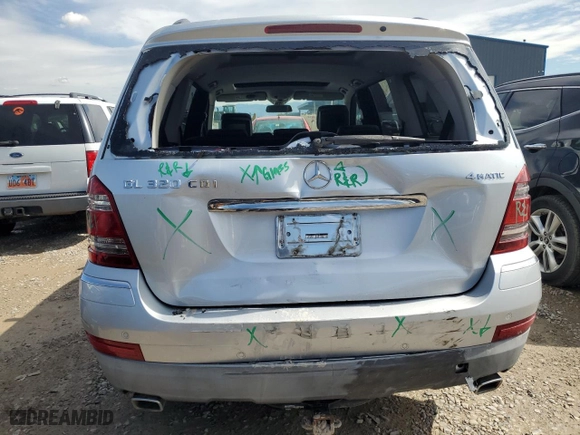 2007 Mercedes-Benz GL-Class with VIN 4JGBF22E47A242219, listed as a Copart auction lot 71835974 with 152,354 mi miles and Salvage Title. Bid and sale history available at carsss.com. Image 6.
