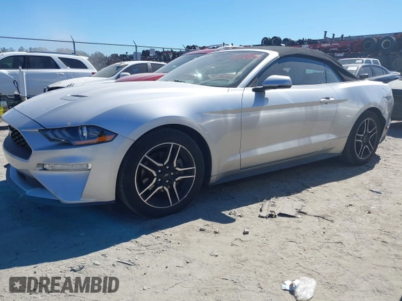 2019 Ford Mustang EcoBoost with VIN 1FATP8UH5K5181843, listed as a IAAI auction lot 41682894 with 61,673 mi miles and . Bid and sale history available at carsss.com. Image 17.