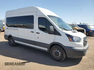 2018 Ford Transit Passenger XL with VIN 1FBZX2XM8JKB41741, listed as a Copart auction lot 48055485 with 51,090 mi miles and Salvage Title. Bid and sale history available at DreamBid. Image 4.