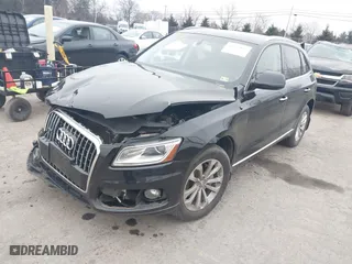 2015 Audi Q5 Premium Plus with VIN WA1LFAFP5FA131217, listed as a IAAI auction lot 41614161 with NaN miles. Bid and sale history available at carsss.com. Image 17.