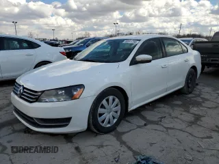 2013 Volkswagen Passat S with VIN 1VWAP7A39DC059390, listed as a Copart auction lot 46551755 with 178,873 mi miles and Salvage title. Bid and sale history available at DreamBid. Image 1.
