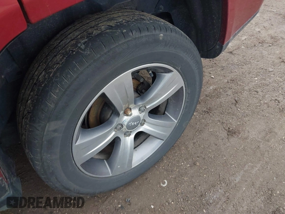 2016 Jeep Compass High Altitude Edition with VIN 1C4NJDEB1GD729471, listed as a IAAI auction lot 41616976 with 124,385 mi miles. Bid and sale history available at carsss.com. Image 12.