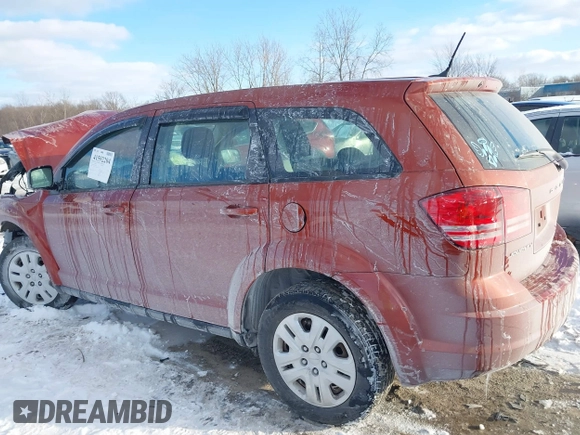 2014 Dodge Journey SE with VIN 3C4PDCAB0ET164105, listed as a IAAI auction lot 41592204 with 133,883 mi miles and . Bid and sale history available at carsss.com. Image 15.