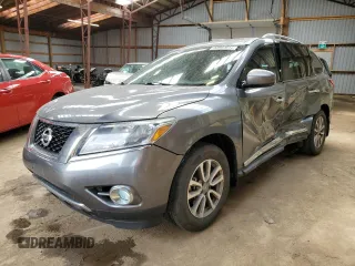 2015 Nissan Pathfinder SL с VIN 5N1AR2MM1FC697717, выставлен на аукционе Copart как лот 53954015 с пробегом 206 157 миль миль и Списание • Salvage title. История ставок и продаж доступна на DreamBid. Изображение 1.