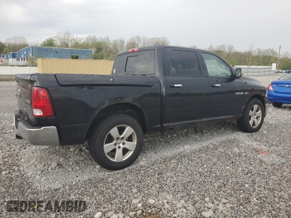 2009 Dodge 1500 SLT with VIN 1D3HV13T89J515052, listed as a Copart auction lot 55514755 with 258,712 mi miles and Clean Title. Bid and sale history available at carsss.com. Image 3.