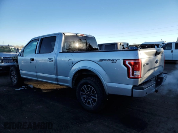 2017 Ford F-150 XL with VIN 1FTFW1EGXHKC98531, listed as a Copart auction lot 83644384 with 110,138 mi miles and Salvage Title. Bid and sale history available at carsss.com. Image 2.