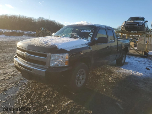 2009 Chevrolet Silverado 1500 LT with VIN 1GCEK29C49Z229167, listed as a Copart auction lot 87278224 with 110,619 mi miles and Salvage Title. Bid and sale history available at carsss.com. Image 1.