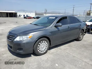 2011 Toyota Camry LE with VIN 4T1BF3EKXBU156055, listed as a Copart auction lot 55156235 with 153,055 mi miles and Salvage Title. Bid and sale history available at DreamBid. Image 1.