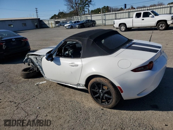 2021 Mazda MX-5 Miata Sport with VIN JM1NDAB79M0453940, listed as a Copart auction lot 85842094 with 29,159 mi miles and Salvage title. Bid and sale history available at DreamBid. Image 2.