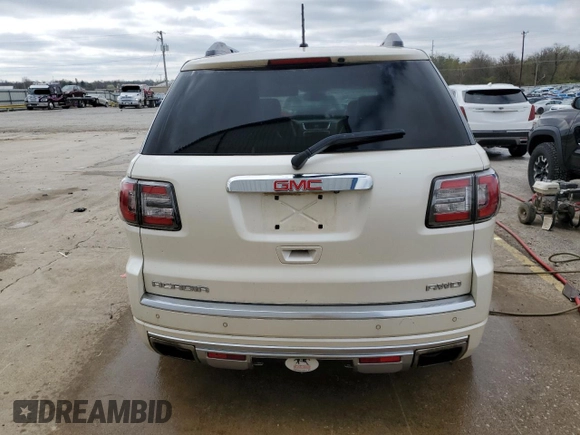 2013 GMC Acadia Denali with VIN 1GKKVTKD3DJ132105, listed as a Copart auction lot 51278235 with 176,429 mi miles and Salvage Title. Bid and sale history available at carsss.com. Image 6.