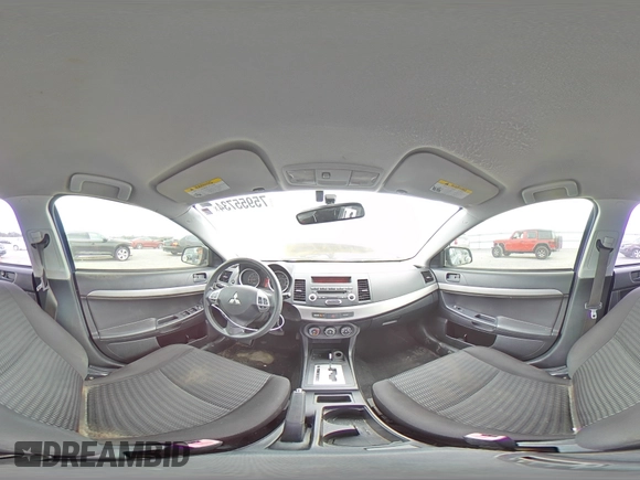 2012 Mitsubishi Lancer ES with VIN JA32U2FU2CU031605, listed as a Copart auction lot 75955734 with 144,758 mi miles and Salvage Title. Bid and sale history available at carsss.com. Image 12.