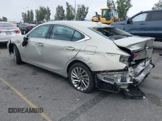 2022 Lexus ES 300h Luxury with VIN 58AEA1C13NU014248, listed as a IAAI auction lot 42057739 with 16,339 mi miles and . Bid and sale history available at DreamBid. Image 3.