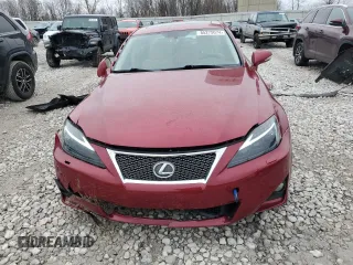 2012 Lexus IS 350 with VIN JTHCE5C21C5003018, listed as a Copart auction lot 85275074 with 155,713 mi miles and Clean title. Bid and sale history available at DreamBid. Image 5.