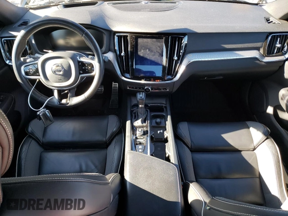 2019 Volvo S60 R-Design with VIN 7JRA22TM9KG013415, listed as a Copart auction lot 38141104 with 59,318 mi miles. Bid and sale history available at carsss.com. Image 8.