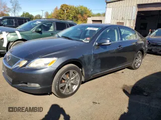 2008 Lexus GS 350 with VIN JTHCE96S780021630, listed as a Copart auction lot 75449024 with 210,978 mi miles and Salvage Title. Bid and sale history available at carsss.com. Image 1.