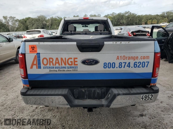 2017 Ford F-150 XL with VIN 1FTEX1CF0HKE54952, listed as a Copart auction lot 41434955 with 181,807 mi miles and Salvage Title. Bid and sale history available at carsss.com. Image 6.