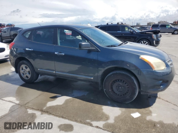 2012 Nissan Rogue S with VIN JN8AS5MT8CW279591, listed as a Copart auction lot 50139105 with 135,634 mi miles and Salvage Title. Bid and sale history available at carsss.com. Image 4.
