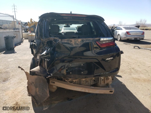 2020 Honda CR-V EX with VIN 5J6RW2H55LA014759, listed as a Copart auction lot 44000665 with 98,599 mi miles and Salvage Title. Bid and sale history available at carsss.com. Image 6.