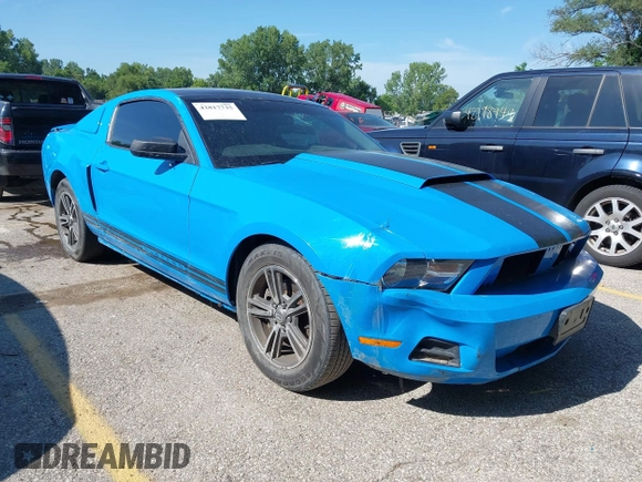 2012 Ford Mustang Premium with VIN 1ZVBP8AM2C5257752, listed as a IAAI auction lot 42817735 with 128,015 mi miles and . Bid and sale history available at DreamBid. Image 1.