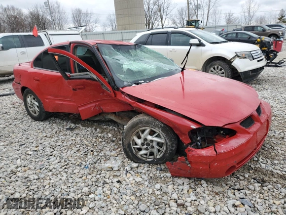 2004 Pontiac Grand Am SE1 with VIN 1G2NF52FX4M670824, listed as a Copart auction lot 48762285 with 0 mi miles and Clean Title. Bid and sale history available at carsss.com. Image 4.