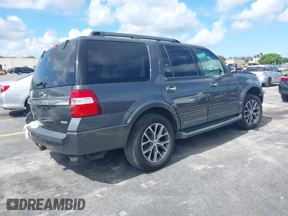 2017 Ford Expedition XLT z VIN 1FMJU1HT9HEA04989, wystawiony jako IAAI lot #39736910 z przebiegiem 184 638 mil mil oraz . Historia ofert i sprzedaży dostępna na DreamBid. Obrazek 4.