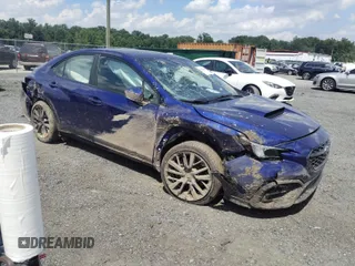 2022 Subaru WRX Limited z VIN JF1VBAL64N9008052, wystawiony jako IAAI lot #42586559 z przebiegiem 13 679 mil mil oraz . Historia ofert i sprzedaży dostępna na DreamBid. Obrazek 1.