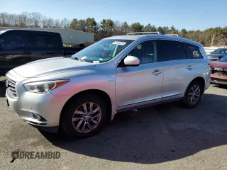 2014 Infiniti QX60 Hybrid with VIN 5N1CL0MM1EC525989, listed as a Copart auction lot 49422615 with 157,267 mi miles and Clean Title. Bid and sale history available at DreamBid. Image 1.