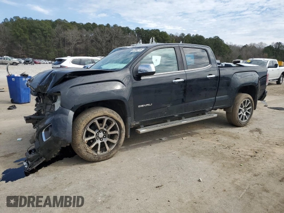 2017 GMC Canyon 4WD Denali with VIN 1GTG6EEN0H1181427, listed as a Copart auction lot 47366115 with 130,544 mi miles and Salvage Title. Bid and sale history available at carsss.com. Image 1.