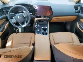2025 Lexus NX 250 with VIN 2T2ADCAZ2SC022917, listed as a Copart auction lot 57884435 with 5,740 mi miles and Salvage title. Bid and sale history available at DreamBid. Image 8.