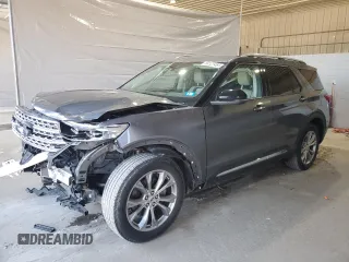 2021 Ford Explorer Limited с VIN 1FMSK8FHXMGC14260, выставлен на аукционе Copart как лот 54121465 с пробегом 36 155 миль миль и Списание • Salvage title. История ставок и продаж доступна на DreamBid. Изображение 1.