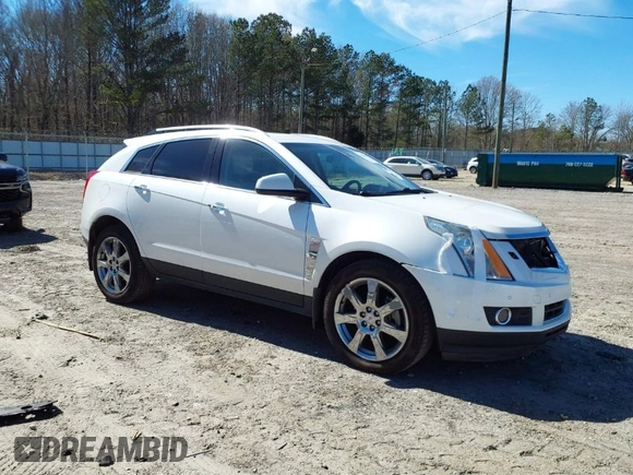 2012 Cadillac SRX Performance Collection with VIN 3GYFNBE33CS614655, listed as a IAAI auction lot 41818918 with 176,899 mi miles. Bid and sale history available at carsss.com. Image 1.