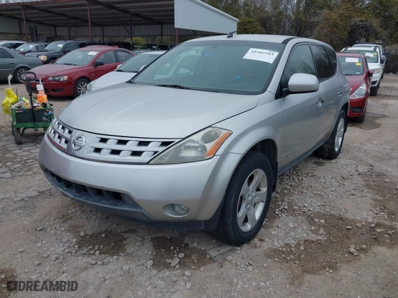 2004 Nissan Murano SE with VIN JN8AZ08W54W313099, listed as a IAAI auction lot 41502593 with 174,063 mi miles. Bid and sale history available at carsss.com. Image 2.