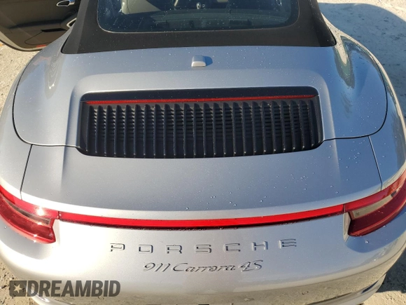 2017 Porsche 911 Carrera S with VIN WP0CB2A92HS155715, listed as a Copart auction lot 75542204 with 0 mi miles and Non Repairable. Bid and sale history available at carsss.com. Image 11.