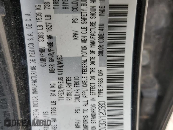 2016 Scion iA z VIN 3MYDLBZV3GY120380, wystawiony jako Copart lot #56506595 z przebiegiem 113 957 mil mil oraz Szkoda całkowita • Salvage title. Historia ofert i sprzedaży dostępna na DreamBid. Obrazek 12.