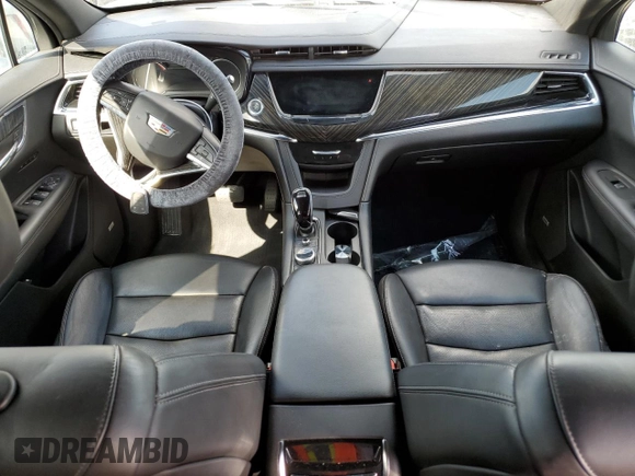 2022 Cadillac XT6 Premium Luxury with VIN 1GYKPDRS4NZ117903, listed as a Copart auction lot 76207334 with 0 mi miles and Non Repairable. Bid and sale history available at carsss.com. Image 8.