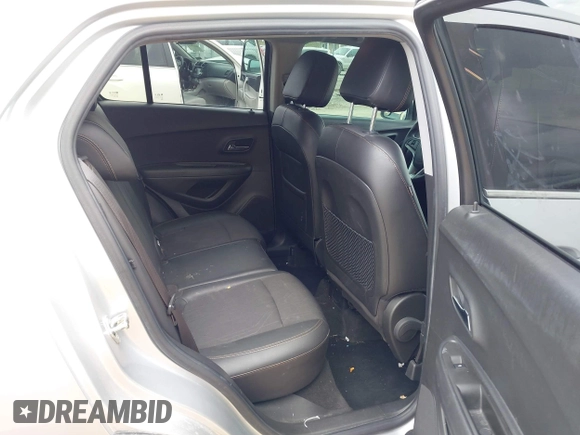 2017 Chevrolet Trax LT with VIN KL7CJPSB5HB201956, listed as a IAAI auction lot 41864297 with 62,688 mi miles and . Bid and sale history available at carsss.com. Image 8.