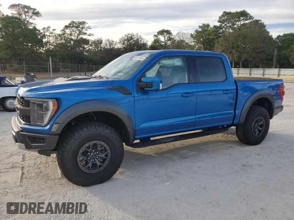 2021 Ford F-150 Raptor with VIN 1FTFW1RG7MFC42012, listed as a Copart auction lot 86817654 with 29,900 mi miles and Salvage Title. Bid and sale history available at carsss.com. Image 1.