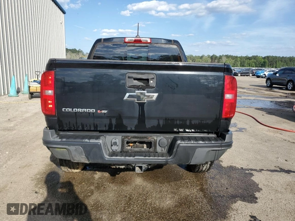 2019 Chevrolet Colorado 4WD ZR2 with VIN 1GCGTEEN1K1168301, listed as a Copart auction lot 57800275 with 78,583 mi miles and Salvage title. Bid and sale history available at DreamBid. Image 6.