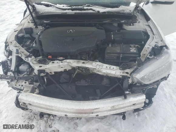 2020 Acura TLX with VIN 19UUB3F38LA001329, listed as a Copart auction lot 42044105 with 41,300 mi miles and Salvage Title. Bid and sale history available at carsss.com. Image 11.