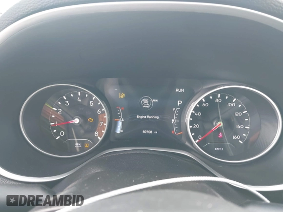 2019 Jeep Compass Limited with VIN 3C4NJCCB7KT749417, listed as a IAAI auction lot 41376703 with 69,708 mi miles. Bid and sale history available at carsss.com. Image 7.