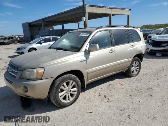 2007 Toyota Highlander w/3rd Row z VIN JTEDW21A670018950, wystawiony jako Copart lot #88906865 z przebiegiem 193 288 mil mil oraz Szkoda całkowita • Salvage title. Historia ofert i sprzedaży dostępna na DreamBid. Obrazek 1.