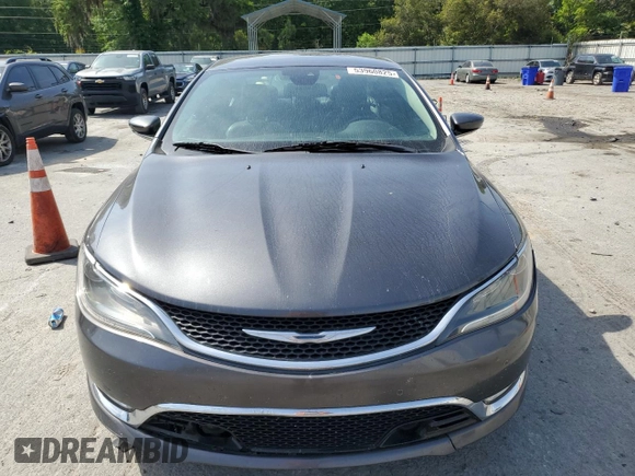 2015 Chrysler 200 C with VIN 1C3CCCCG2FN545762, listed as a Copart auction lot 53960825 with 119,873 mi miles and Clean Title. Bid and sale history available at DreamBid. Image 5.