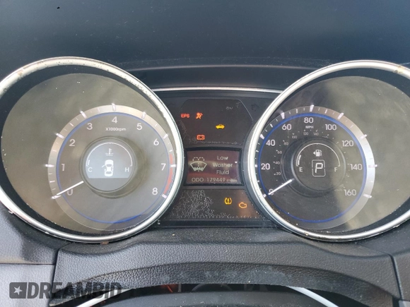 2011 Hyundai Sonata GLS with VIN 5NPEB4AC0BH213567, listed as a Copart auction lot 50211665 with 179,449 mi miles and Salvage Title. Bid and sale history available at DreamBid. Image 9.