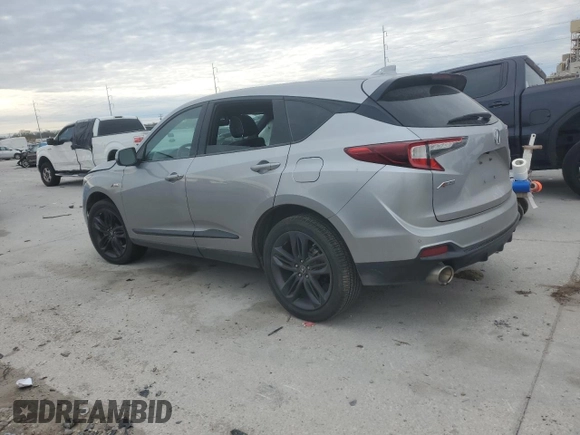 2019 Acura RDX w/A-Spec Pkg with VIN 5J8TC1H6XKL015501, listed as a Copart auction lot 46452295 with 62,276 mi miles and Salvage title. Bid and sale history available at DreamBid. Image 2.